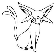 Pokemon linearts by lilly gerbil on deviantart. Printable Espeon Coloring Pages Anime Coloring Pages