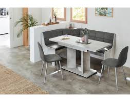 Eckbank für küche in tischlerqualität. Eckbankgruppe Weser Beton Optik Vintage Anthrazit Online Bei Poco Kaufen