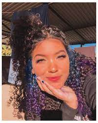 Pinterest Shaygouvea Hair Color Streaks Curly Haircolorstreakscurly Cabelo Cacheado Curly Hair Lisa Hair Color Streaks Dyed Curly Hair Peekaboo Hair