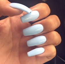 35 Simple Festive Christmas Acrylic Nail Designs For Winter With Images Blue Acrylic Nails Best Acrylic Nails Acrylic Nail Designs