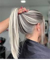 The Perfect Ponytail Inspiring Ladies Hair Highlights Hair Styles Blonde Hair Color
