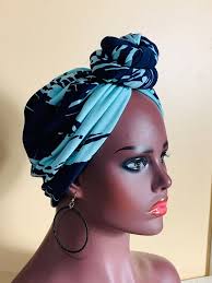 Pre-tied Turban, Women Pre-tied Headwraps, Pre-tied Stretch Headwrap, Chemo  Cap, Alopecia Cap, Ready-to Wear Boho Headwrap, Knotted Turban