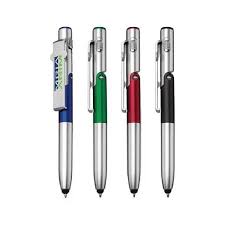 Evolution Promotional Pen With Light And Stylus Bulk Stylus Pens