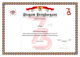 Contoh sertifikat piagam penghargaan lomba sepak bola keren terbaru imago media home of creativity Contoh Piagam Penghargaan Sepak Bola
