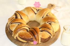 Couronne Marbree Brioche Vanille Chocolat Recette Patisserie Chocolat Alimentation