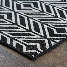 Black And White Woven Rug Hampton Monroe Home Rug Color Black Size 5 X 8 In 2020 Outdoor Area Rugs Area Rugs Rugs