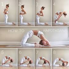 How To Kapotasana This Pose Has Always Been My Personal Nemesis So Hard To Back Bend For Me As M Yoga For Flexibility Easy Yoga Poses Flexibility Workout