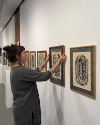 An interview with Beka Addison-Browder 🔦🚩tonight's spotlight artist at  HollerHouse! Tell us a bit about who you are, where did you grow up, and  your background as a printmaker and seamstress! My