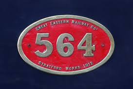 File:Great Eastern Railway 564 plate ...