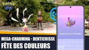 🎨 FÊTE DES COULEURS - DENTICRISSE & MÉGA-CHARMINA ARRIVENT - ⚠️  COMMENTAIRE ⚠️ - Pokémon GO - YouTube