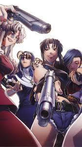 Check The Link To Download Hd Wallpapers Of Black Lagoon And More Pc Phone Anime Black Lagoon Authors Re Black Lagoon Black Lagoon Anime Otaku Art