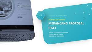 Merancang Proposal Riset Pemasaran Vid 1 3 Youtube
