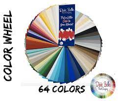 Dixie Belle Color Wheel 64 Colors