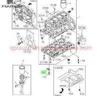 Piston Cooling Oil Jet for 4HK1/6HK1 Engine Spare Part ...