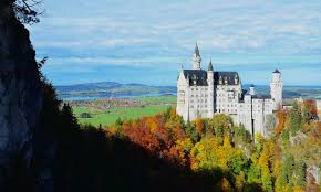 A historic photo of the king's dining room. An Autumn Afternoon At The Neuschwanstein Castle Travels With Tricia