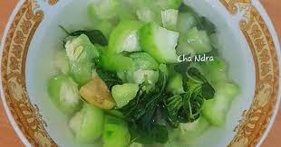 Tunggu sampai air rebusan tadi mengeluarkan. 228 Resep Gambas Kemangi Enak Dan Sederhana Ala Rumahan Cookpad