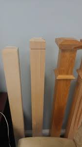 For a modern craftsman feel: Craftsman Square Newel Posts Scotia Stairs Ltd
