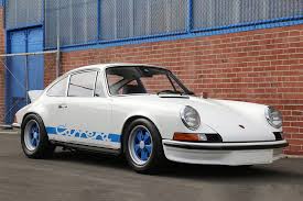 Auction Block 1973 Porsche 911 Carrera Rs