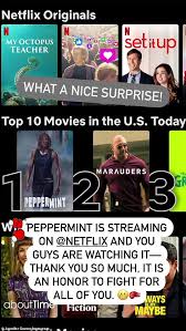 Watch netflix films & tv programmes online or stream right to your smart tv, game console, pc, mac, mobile, tablet and more. Jennifer Garner Reacts To Peppermint Being Number One Movie On Netflix Two Years After Release Aktuelle Boulevard Nachrichten Und Fotogalerien Zu Stars Sternchen