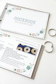 Hp Family Recipe Book Homemade Cookbook Recipe Book Diy