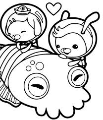 The octonauts is a british animated tv series. Octonauts Coloring Pages 1nza