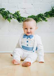 Baby Blessing Outfit Boy Christening Outfits For Boy Baptism Outfit Boy Wedding Outfit Baby Boy Baby Boy Tuxedo Baby Blue Polka Dot Boy Christening Outfit Baby Blessing Christening Outfit