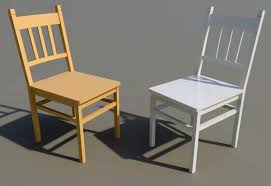 This is a simple product. Revitcity Com Object Simple Classic Wooden Chair