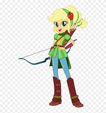 Rarity's human counterpart appears in the my little pony equestria girls franchise. Alternate Hairstyle Applejack Archery Arrow Arrows Mlp Eg Friendship Games Applejack Clipart 4154380 Pikpng