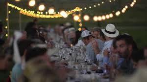 At our table in the billowy hills of the berkshires, you may convince yourself you're in ireland. Outstanding In The Field Dinner Youtube