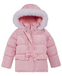 Hawke Co Baby Girls Pink Bubble Jacket Kids Baby Macy S Baby Girl Clothes Winter Pink Girl Bubble Jacket Kids