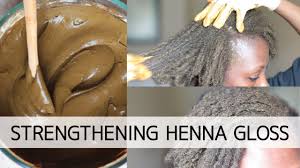 Strengthening Henna Hair Gloss On 4c Natural Hair Youtube In 2020 Hair Gloss Henna Hair 4c Natural Hair