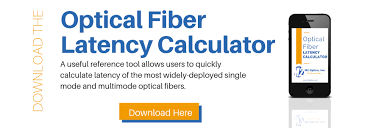 calculating optical fiber latency