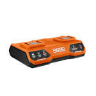 18V Lithium-Ion Dual Port Parallel Charger (Tool Only) AC86095 RIDGID