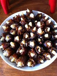 Dates Stuffed With Pili Nuts And Salted Caramel Recipes Nutritious Pili Nut