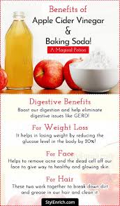 Apple Cider Vinegar And Baking Soda Apple Cider Benefits Baking Soda Bath Baking Soda Water