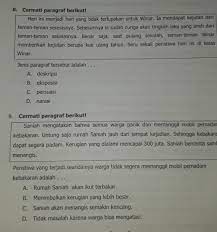 2.kenapa anda memilih menjadi pemadam kebakaran? Tolong Di Jawab Soal Tes Daya Serap Kelas 6 Brainly Co Id