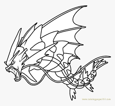 For kids & adults you can print pokemon or color online. Gyarados Pokemon Coloring Pages Transparent Png Mega Gyarados Coloring Page Png Download Transparent Png Image Pngitem