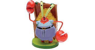 Krabs' first appearance was in 'help wanted' in 1999. Penn Plax Mr Krabs Olibetta