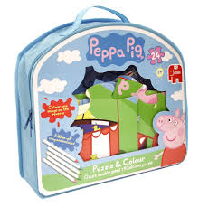 Peppa you can play peppa pig jigsaw puzzle in your browser for free. Peppa Pig Giant Double Sided Puzzle And Colour Jigsaw Puzzle 24 Pieces Buy Online In Angola At Angola Desertcart Com Productid 58592314