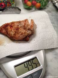 We will use the average weight of a local sourced organic chicken breast for this calculation; 4 Ounces Of Grilled Chicken Novocom Top