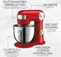Amazon.com: CUISINART SM-50R Precision Master 5.5 Qt (5.2L ...