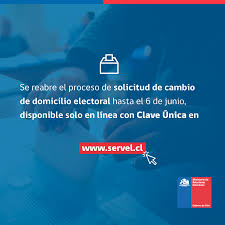 Debes saber que los vocales de mesa escogidos para el 10 y 11 de abril deben cumplir el mismo rol para las elecciones municipales de este 15 y 16 de las personas que no se presenten para realizar su función de vocal de mesa serán sancionadas con una multa que va desde 2 a 8 utm, es decir. Informacion Cambio De Domicilio Electoral Plebiscito Nacional Del 25 De Octubre Chile En El Exterior