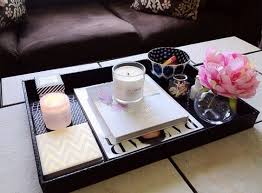How To Style Coffee Table Trays Ideas Inspiration Decorating Coffee Tables Tray Decor Coffee Table Tray