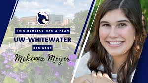 Congratulations to our senior, McKenna! UW-Whitewater is so lucky to have  you! 💙