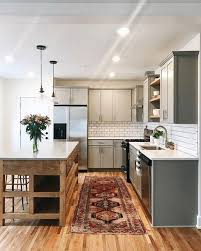 They also tend to accumulate moisture at the bottom of the rug which then damages the wood's finish and discolor it. Pin By Laura Schoorens On Cuisine Inexpensive Kitchen Remodel Home Kitchen Interior