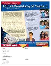 There are three main phases: Active Parenting Of Teens Active Parenting