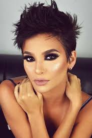 A classic pixie haircut or very short pixie cut is an excellent option for those with thicker hair, as the cropped length makes the hair more manageable, helps it dry more quickly, and makes it simpler to. 75 Pixie Cut Ideas To Suit All Tastes In 2020 Lovehairstyles Com