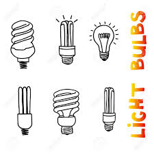 The average incandescent bulb lasts for about 750 to 1,200 hours. Light Bulbs Icon Set Concept Of Big Ideas Inspiration Innovation Invention Effective Thinking Cfl Lamp Isolated Vector Illustration Idea Symbol Vector Sketch Hand Drawn Doodle Sign Royalty Free Cliparts Vectors And Stock