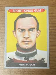 2023 Sport Kings Volume 4 Fred Taylor Silver SP #146 Ottawa Senators Hockey