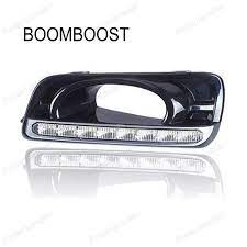 Boomboost 2 Pcs Daytime Running Lights For Honda City 2012 2015 Led Drl Fog Lamp Cover Driving Turning Signal Lights Running Lights Car Lights Honda City
